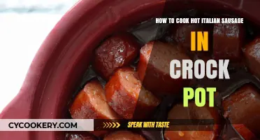 Crock Pot Italian Sausage: Easy, Spicy, Delicious