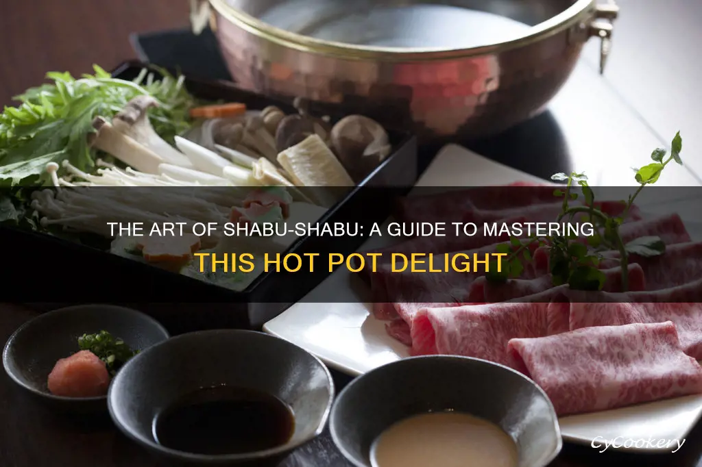 how to cook hot pot shabu shabu