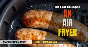 Air-Fryer Hot Sausage: Quick, Crispy, and Delicious