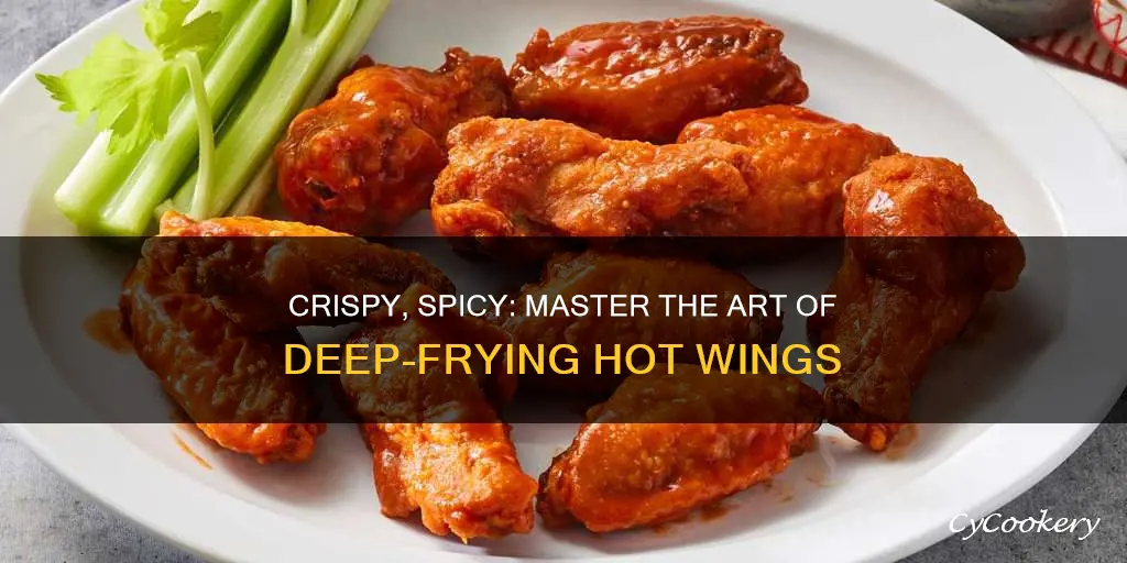 how to cook hot wings in a deep fryer