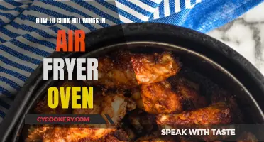 Crispy, Golden Wings: Air Fryer Oven Mastery