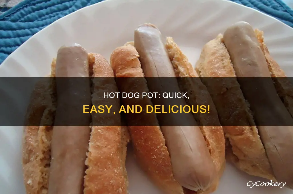 how to cook hotdog pot