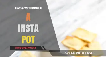 Easy, Quick Hummus: Instant Pot Magic