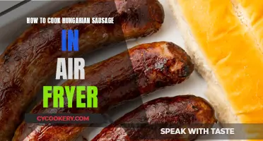 Air Fryer Hungarian Sausage: Quick, Crispy, Delicious