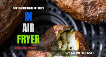 Crispy, Golden Idaho Potatoes: Air Fryer Perfection in 20 Minutes