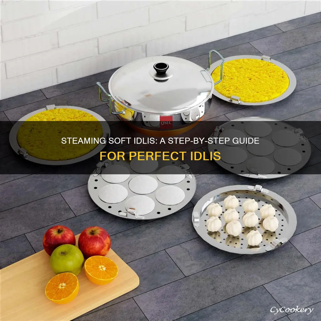 how to cook idli in steamer