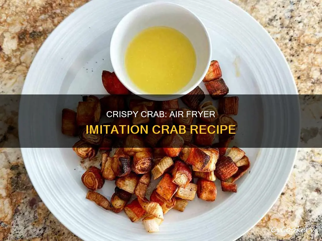 how to cook imitation crab in air fryer