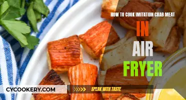 Crispy Crab Cakes: Air Fryer Imitation Crab Meat Recipe