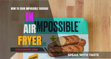 Air-Frying Impossible Sausage: Quick, Crispy, and Delicious!