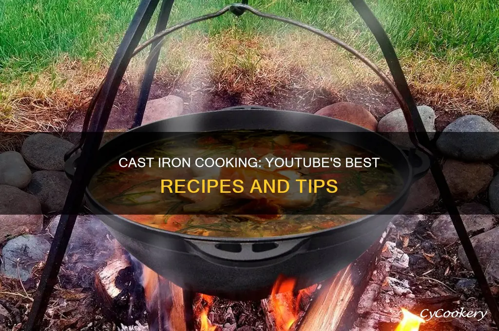 how to cook in a cast iron pot you tube