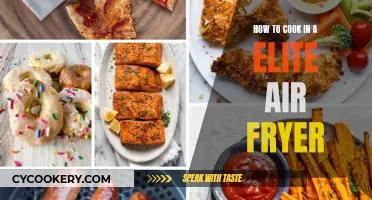 Air Frying Made Easy: Elite Air Fryer Cooking Guide
