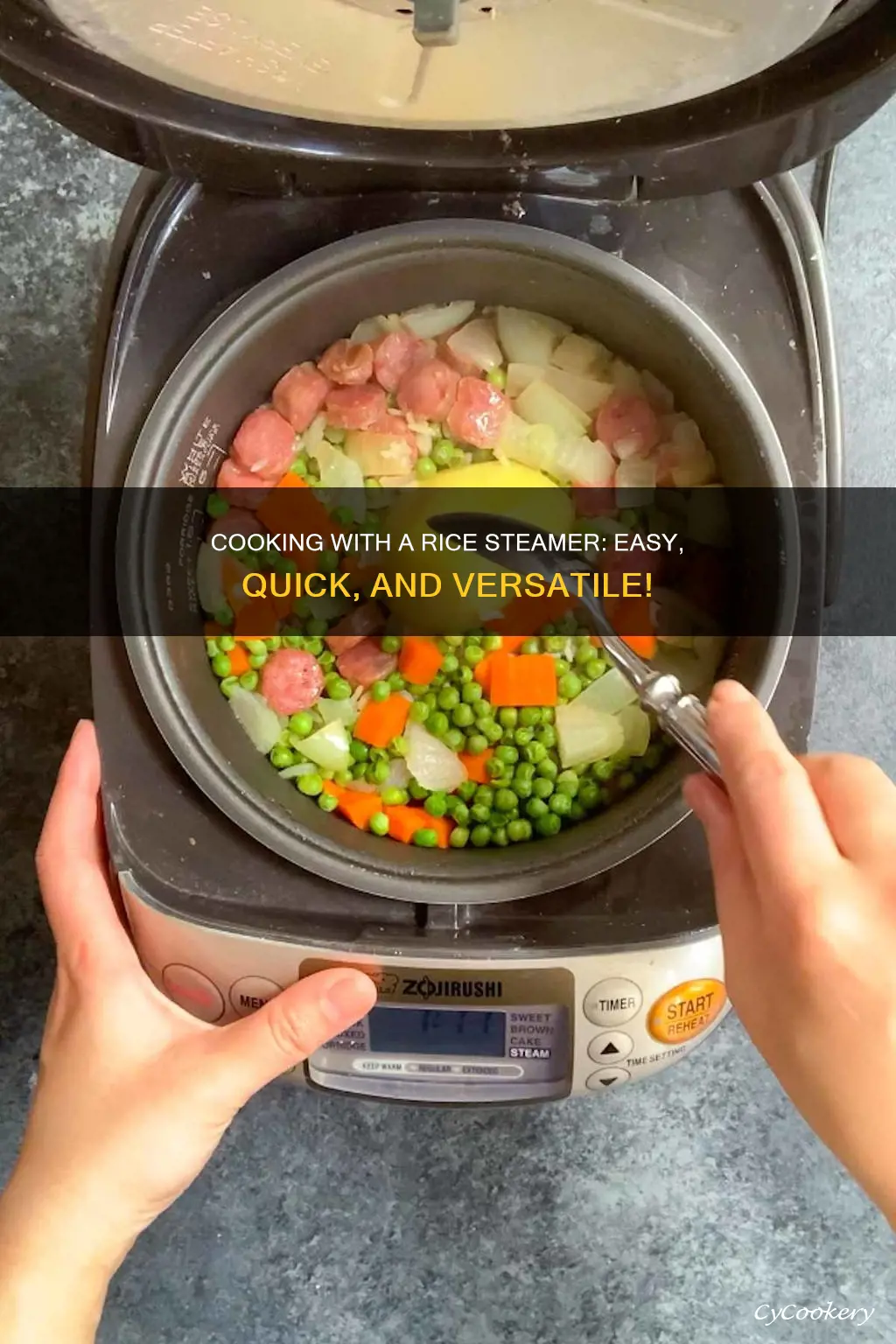 how to cook in a rice steamer