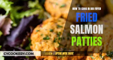 Air-Fried Salmon Patty Perfection in Minutes