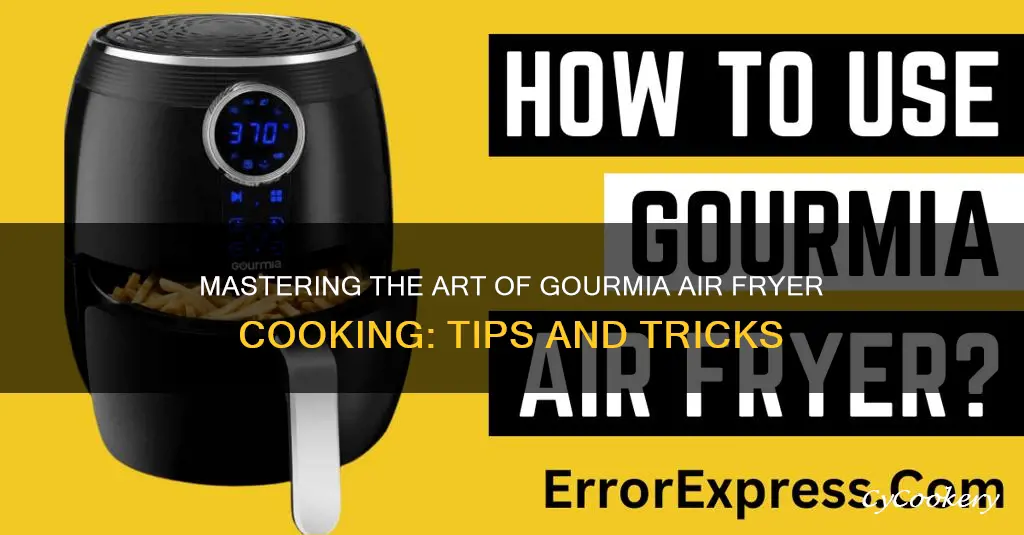 how to cook in gourmia air fryer