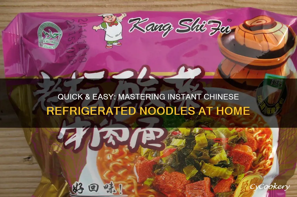 how to cook instant chinese refrigerated noodles
