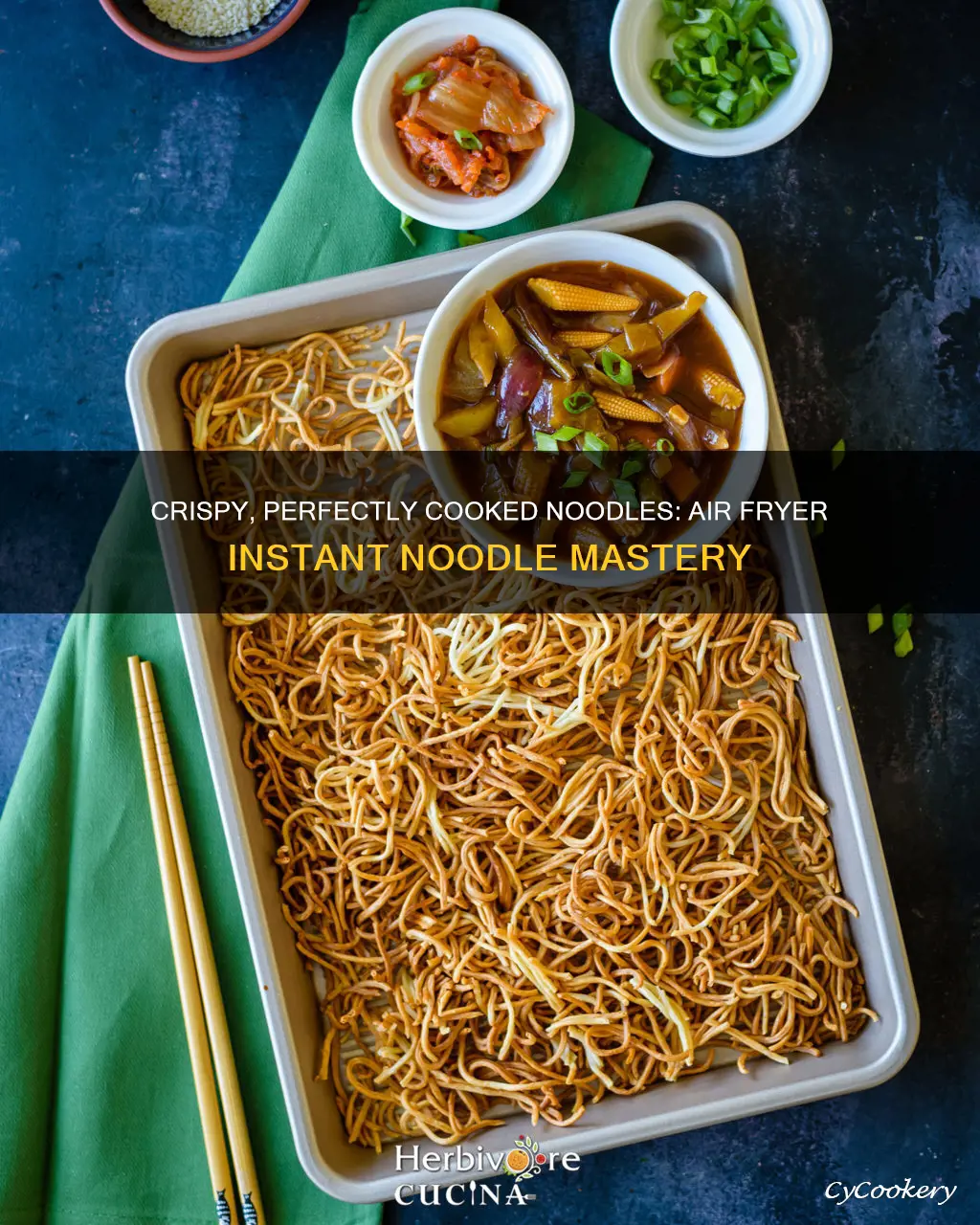 how to cook instant noodles in air fryer