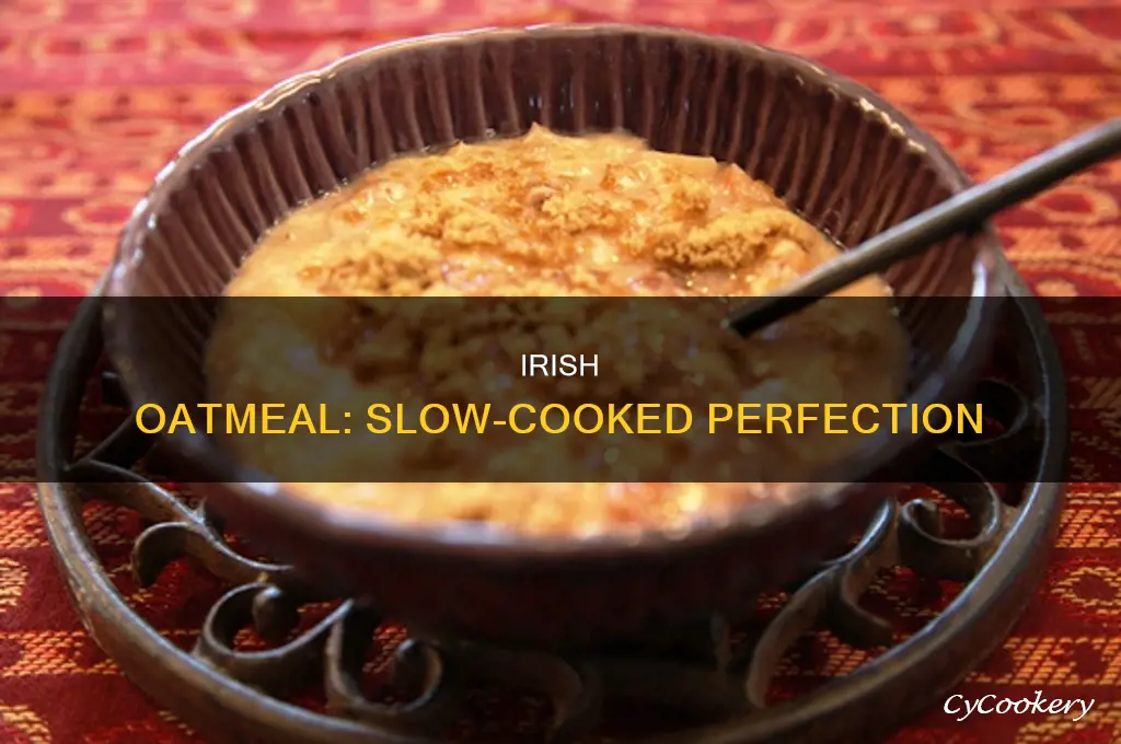 how to cook irish oatmeal in a crock pot