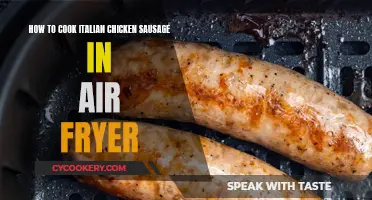Air-Fried Italian Chicken Sausage: Quick, Easy, Delicious!