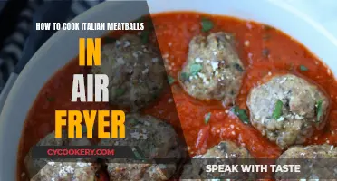 Crispy Italian Meatballs: Air Fryer Magic