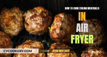Air-Fried Italian Meatballs: A Quick, Crispy Treat