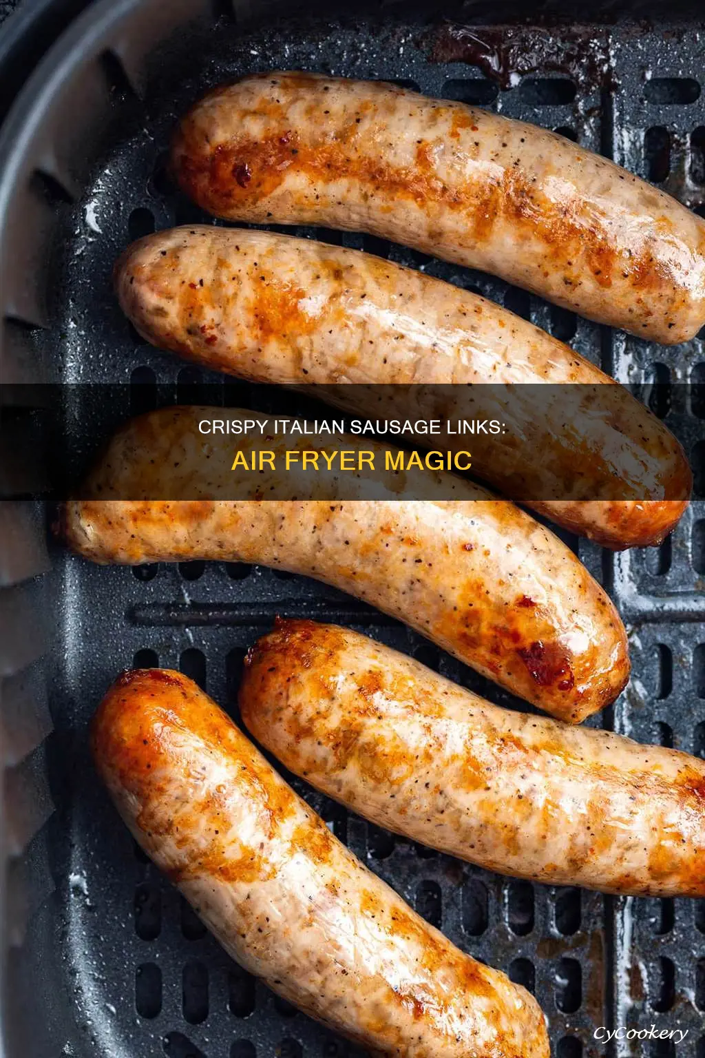 how to cook italian sausage links in air fryer