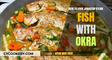 Steam Fish, Jamaican Style: Okra and Spices