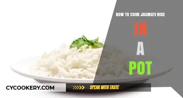 Cooking Jasmati Rice: A Quick and Easy Pot Method