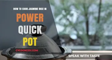 Quick Pot Jasmine Rice: A Simple Guide