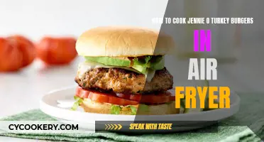 Jennie-O Turkey Burgers: Air Fryer Perfection in 20 Minutes!