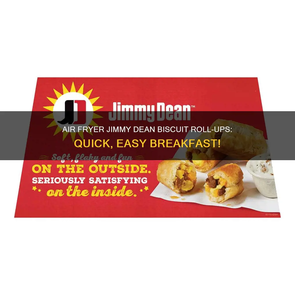 how to cook jimmy dean biscuit roll-ups in air fryer