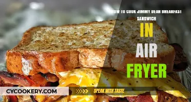 Air Fryer Breakfast: Cooking Jimmy Dean Sandwiches to Perfection