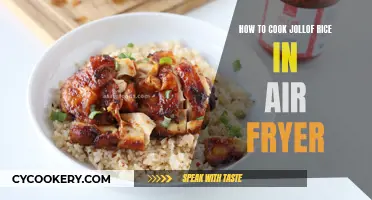 Crispy Jollof Rice: Air Fryer Magic for a Quick and Tasty Meal