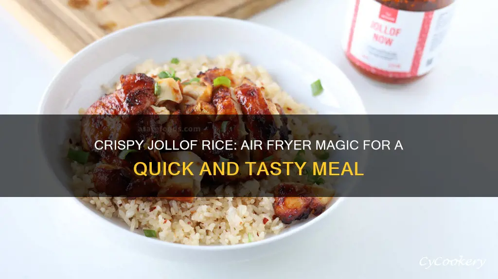 how to cook jollof rice in air fryer