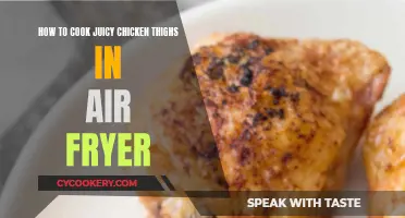 Crispy, Juicy Chicken Thighs: Air Fryer Mastery