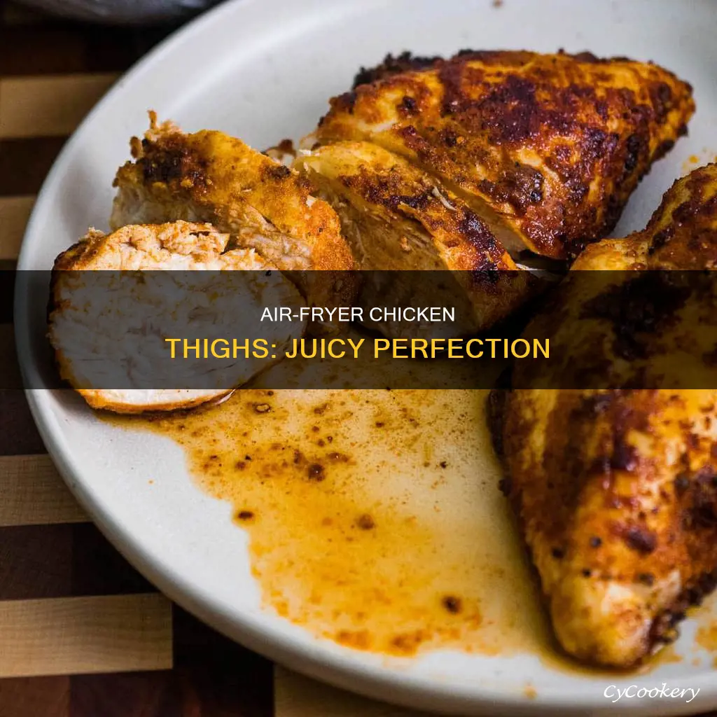 how to cook juicy chicken thighs in air fryer