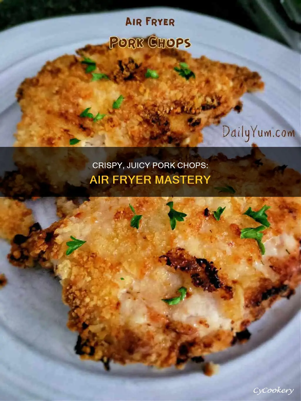 how to cook juicy pork chops in air fryer