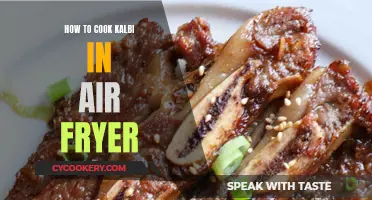 Tender Kalbi: Air Fryer Magic for a Quick, Juicy BBQ