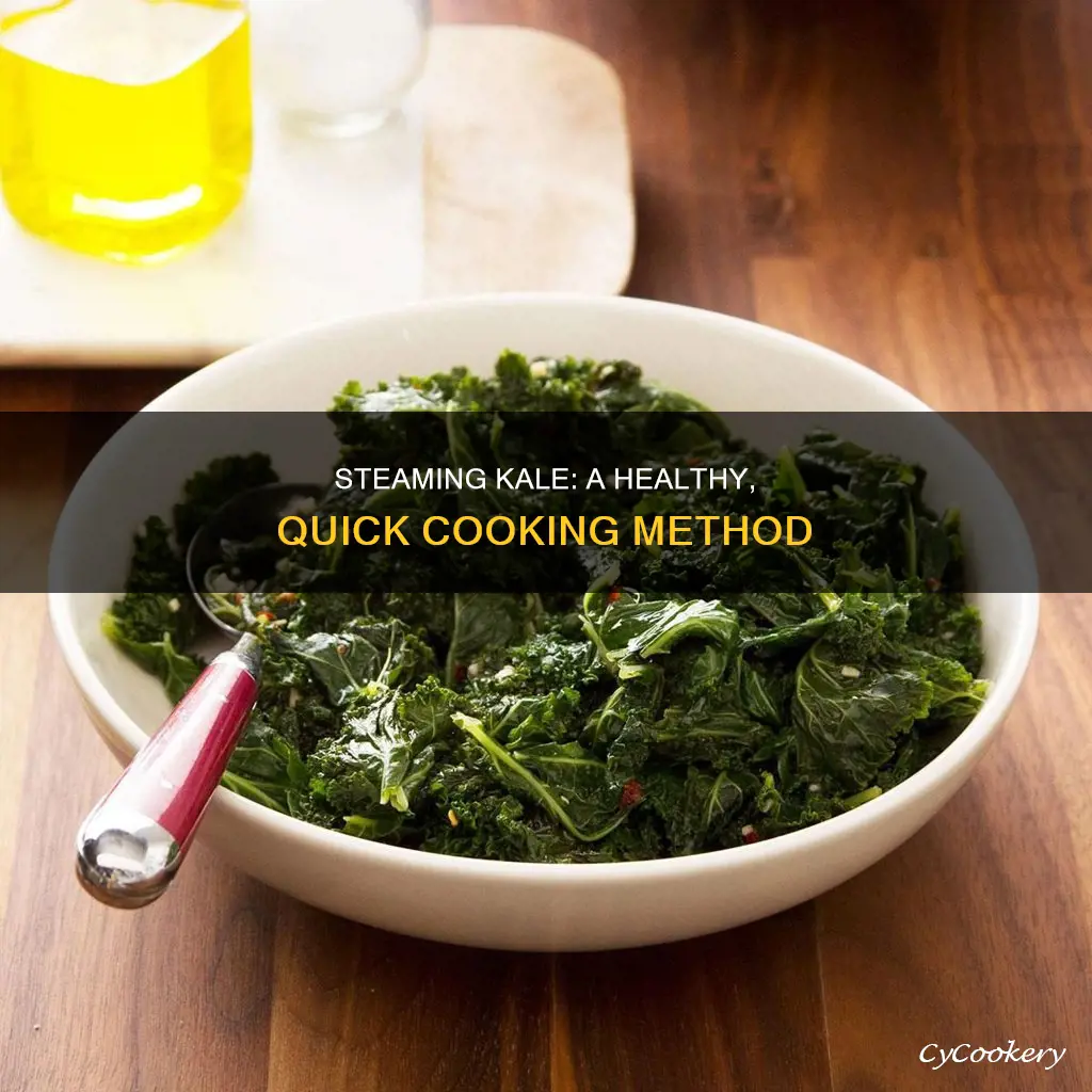 how to cook kale in a steamer