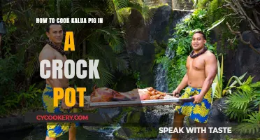 Kalua Pig in a Crock Pot: Tender, Juicy, Delicious