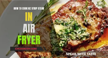 Air Fryer KC Strip Steak: Quick, Juicy, and Perfectly Cooked!