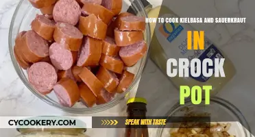 Crock Pot Magic: Kielbasa and Sauerkraut