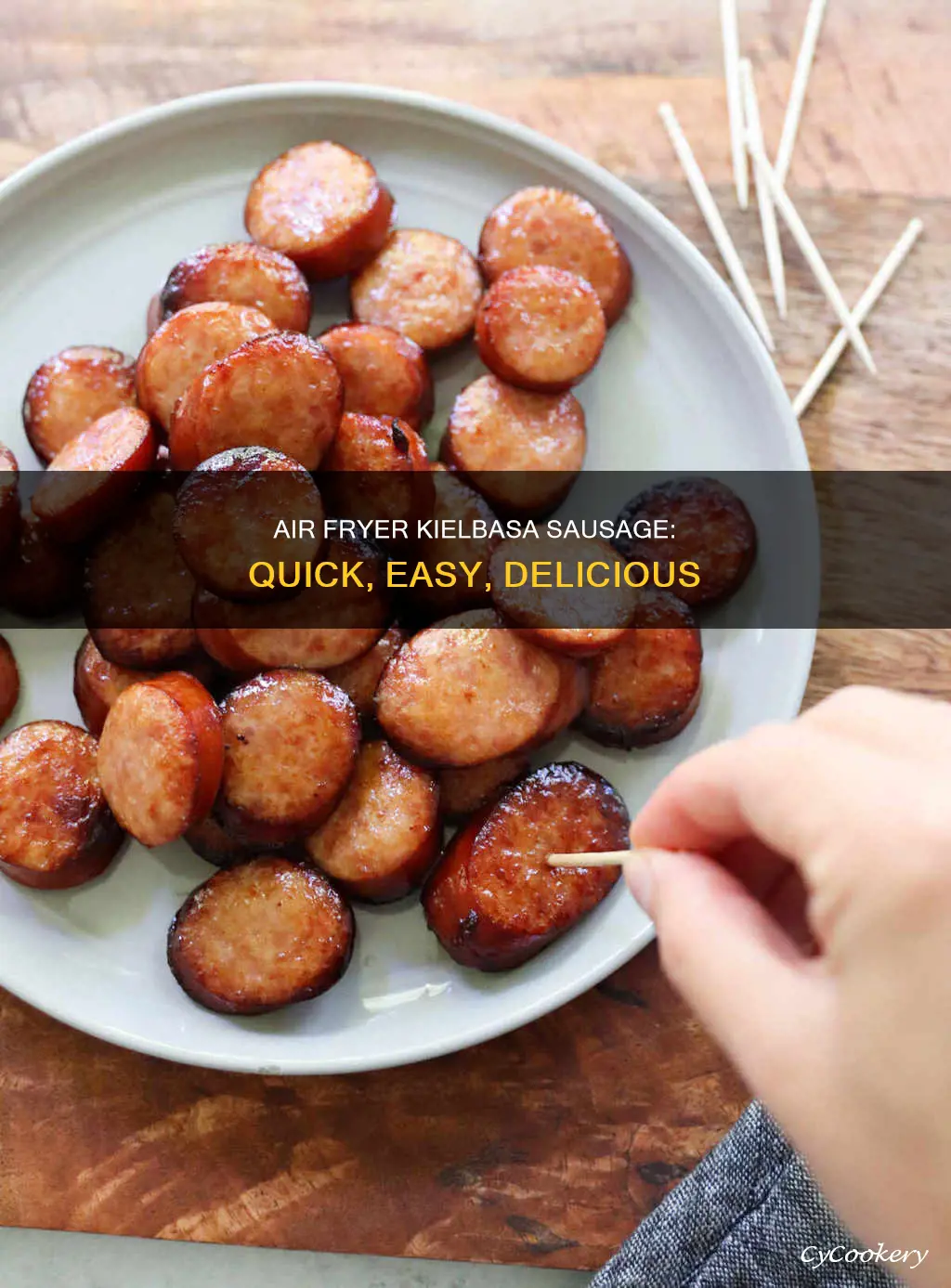 how to cook kielbasa sausage in air fryer
