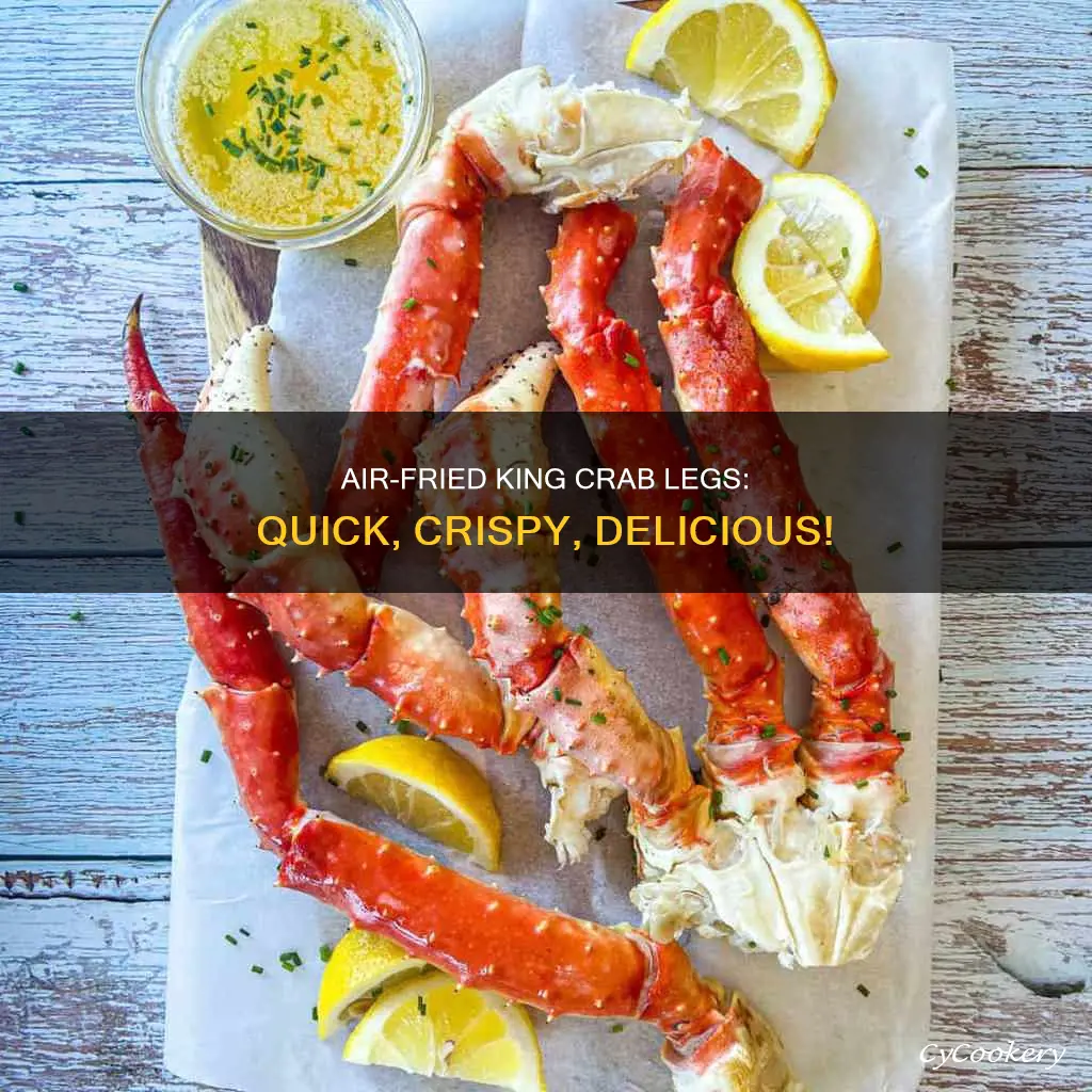 how to cook king crab legs in air fryer