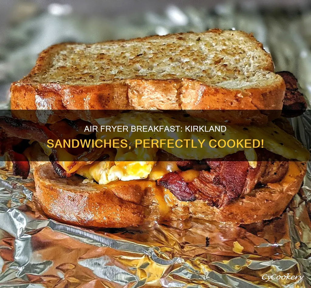 how to cook kirkland breakfast sandwiches in air fryer