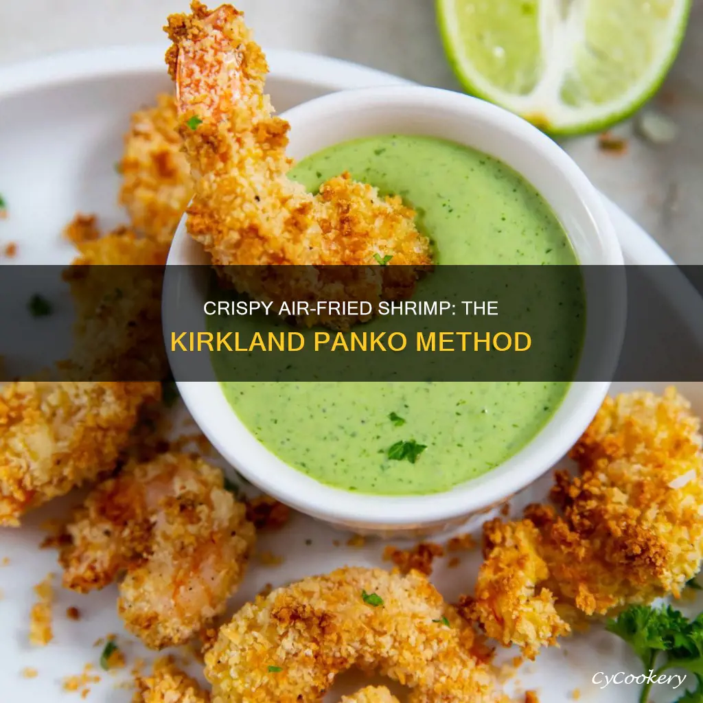 how to cook kirkland panko shrimp in air fryer