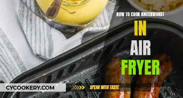 Air-Fried Knockwurst: A Quick, Tasty Treat