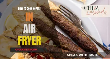 Air-Fryer Koftas: Quick, Crispy, and Delicious!