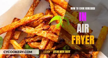 Air-Fryer Kohlrabi: A Quick, Easy, and Healthy Treat