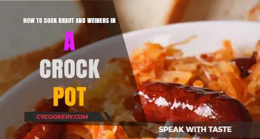 Crock Pot Comfort: Kraut & Wieners