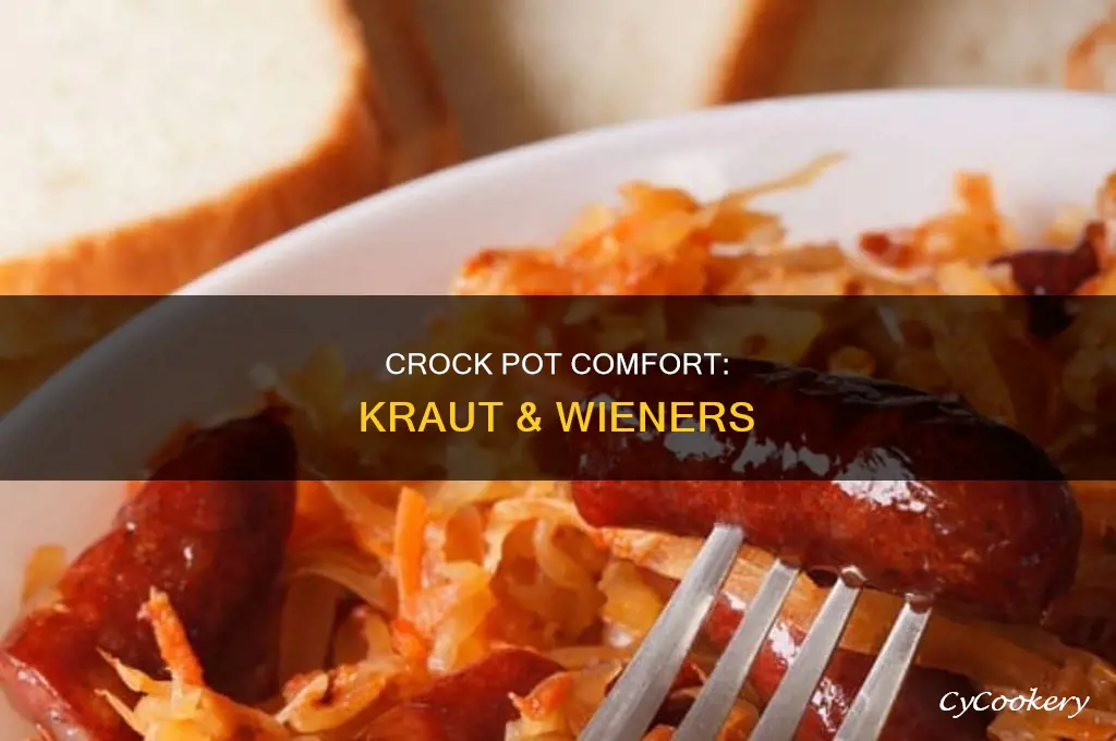 how to cook kraut and weiners in a crock pot